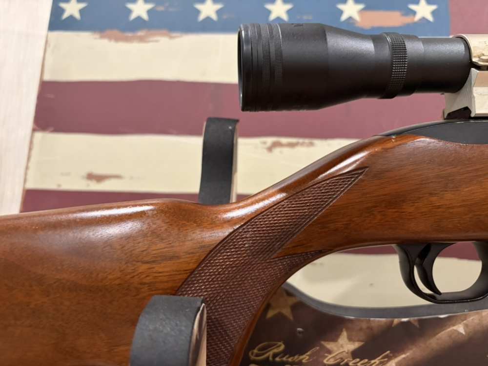 Ruger 10/22 carbine wood stock BSA classic scope-img-2