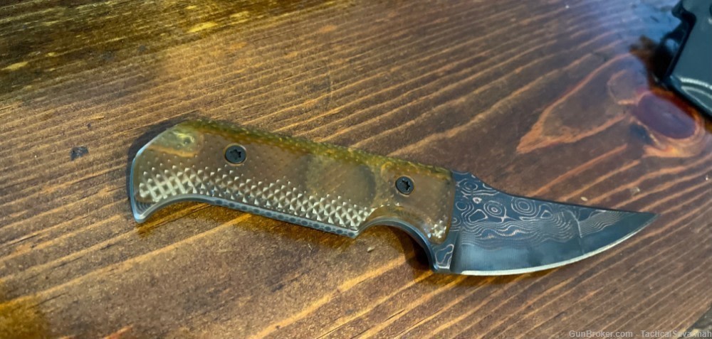 Dauntless Work Knife V3 BronzeMai Bronze Mai Ultem Scales-img-3