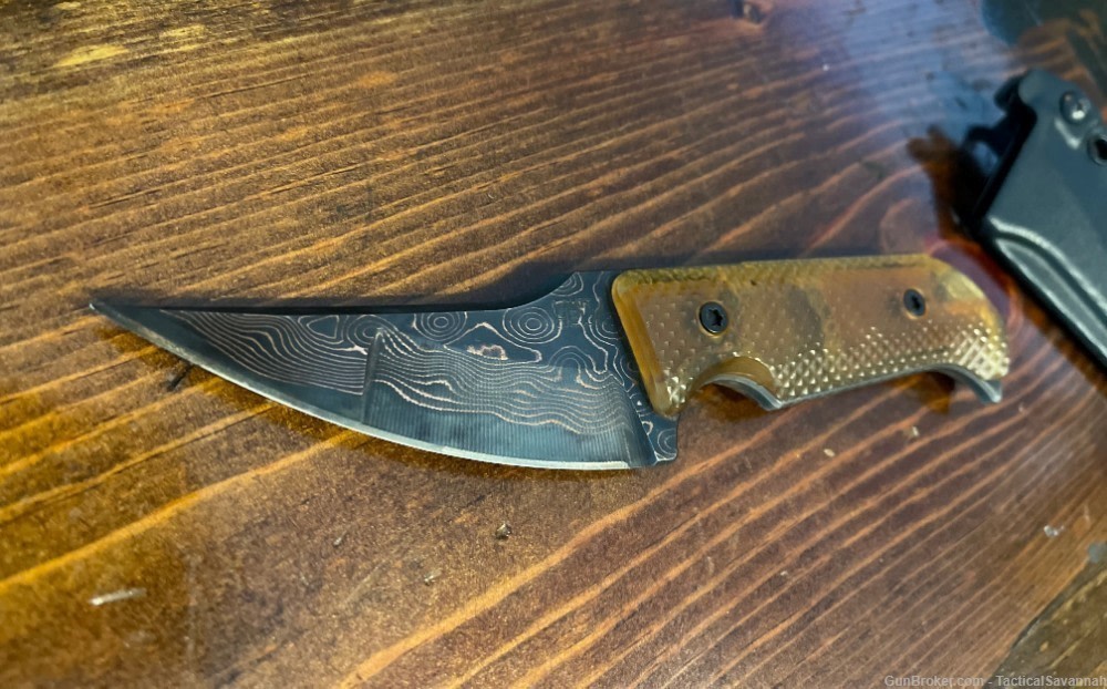 Dauntless Work Knife V3 BronzeMai Bronze Mai Ultem Scales-img-1