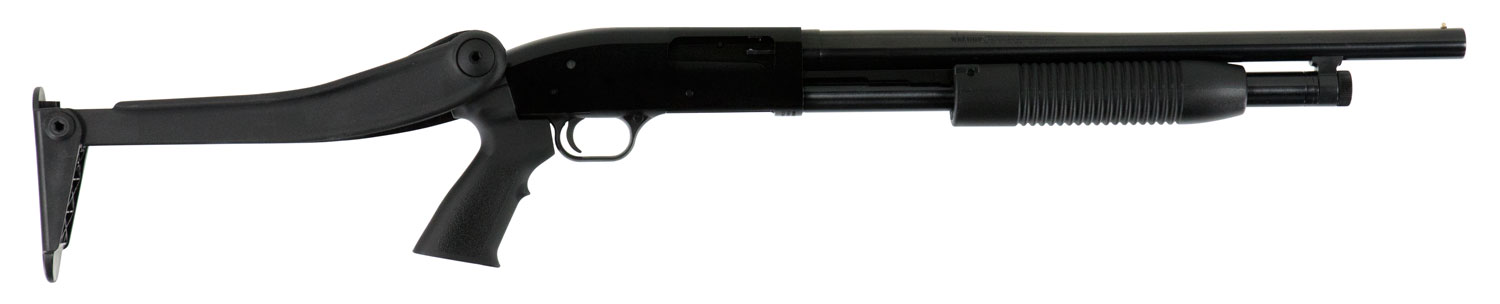 Mossberg Maverick 88 Shotgun Blued 12GA 18.5-img-2