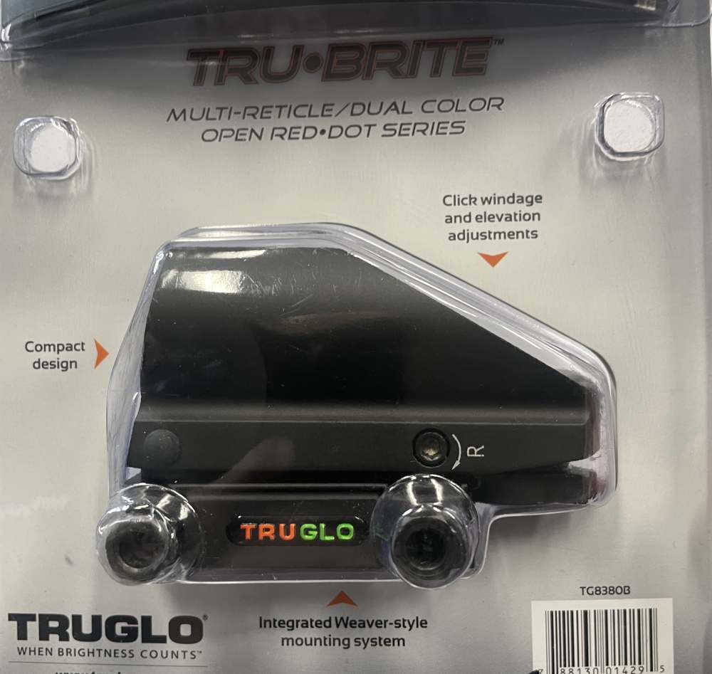 TruGlo TG8380B Tru•Brite Black 2.5 MOA/5 MOA DUAL•COLOR Multi-reticle-img-1