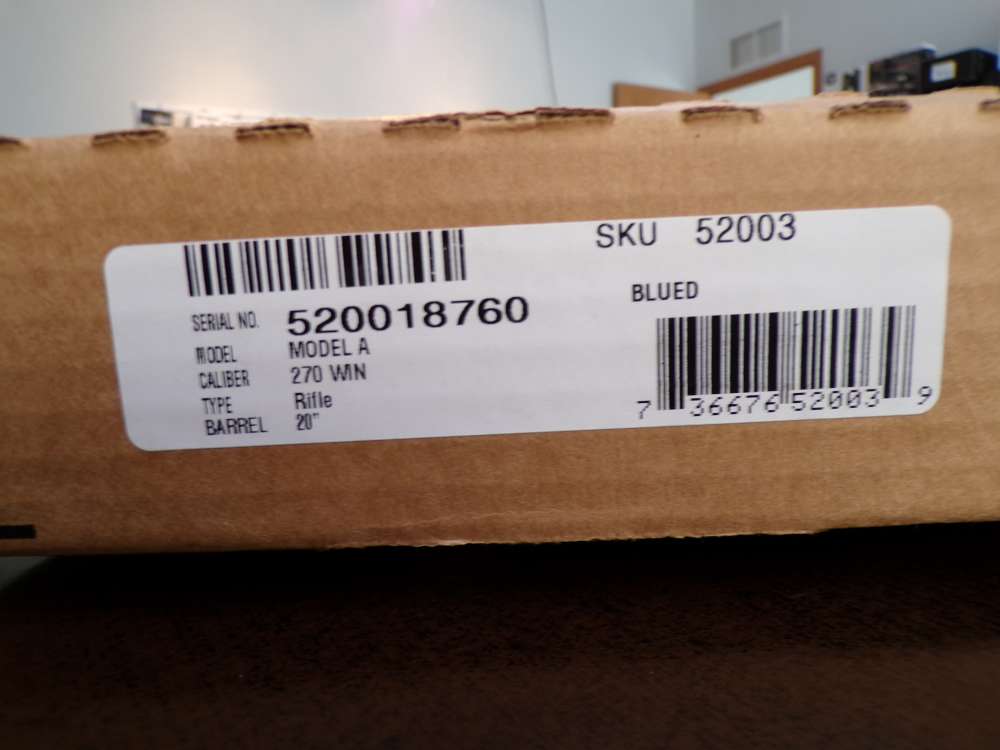Glenfield Model A Full Size 270 Win 20" Matte Black Threaded Barrel 52003-img-20