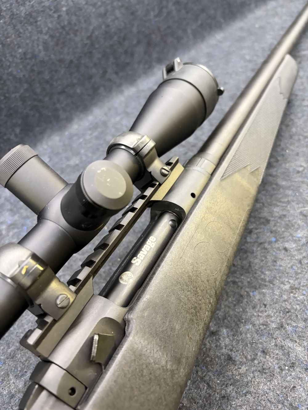 SAVAGE MODEL 10 .308WIN BOLT-ACTION RIFLE w/LEUPOLD SCOPE-img-4