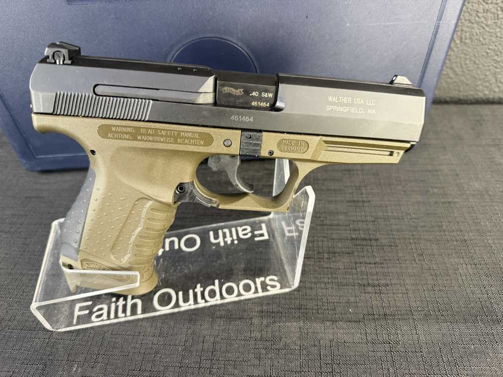 Walther P99 .40 S&W Made in Germany OD Green  Original Box – Rare!-img-9
