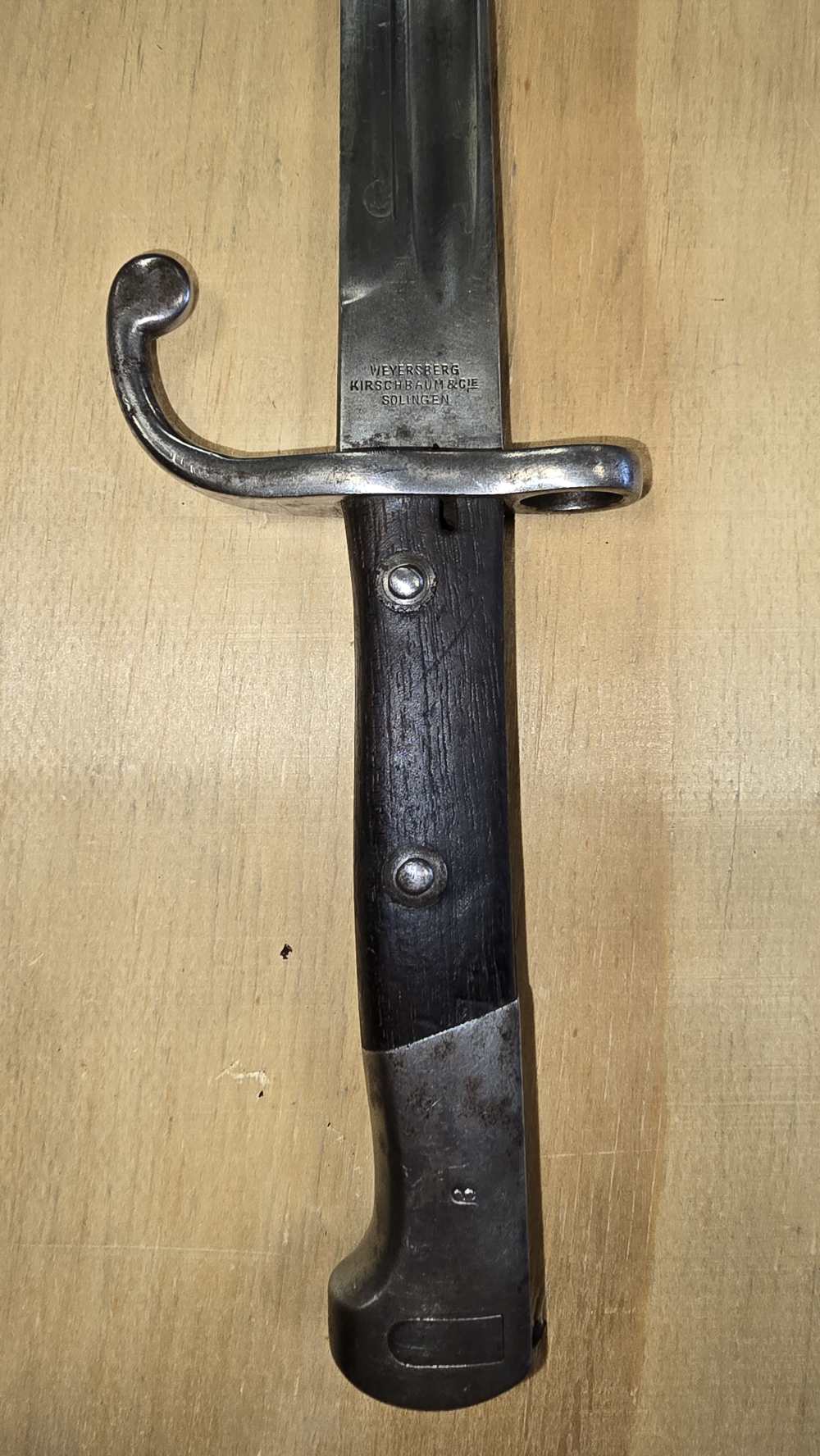 Weyersberg Kirschbaum & Co Solingen German Bayonet & Scabbard-img-3