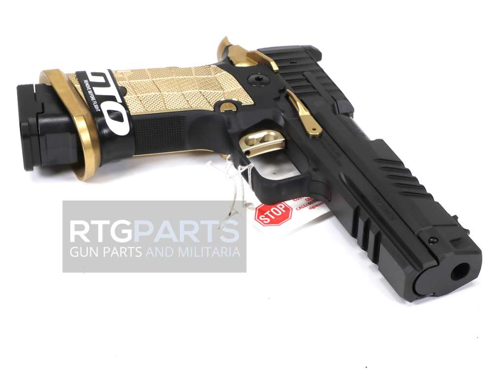 Sig P211 GTO Black & Gold 9mm 4.4" Comp 23rd, P211-9-GTO-SC In-Stock-img-1