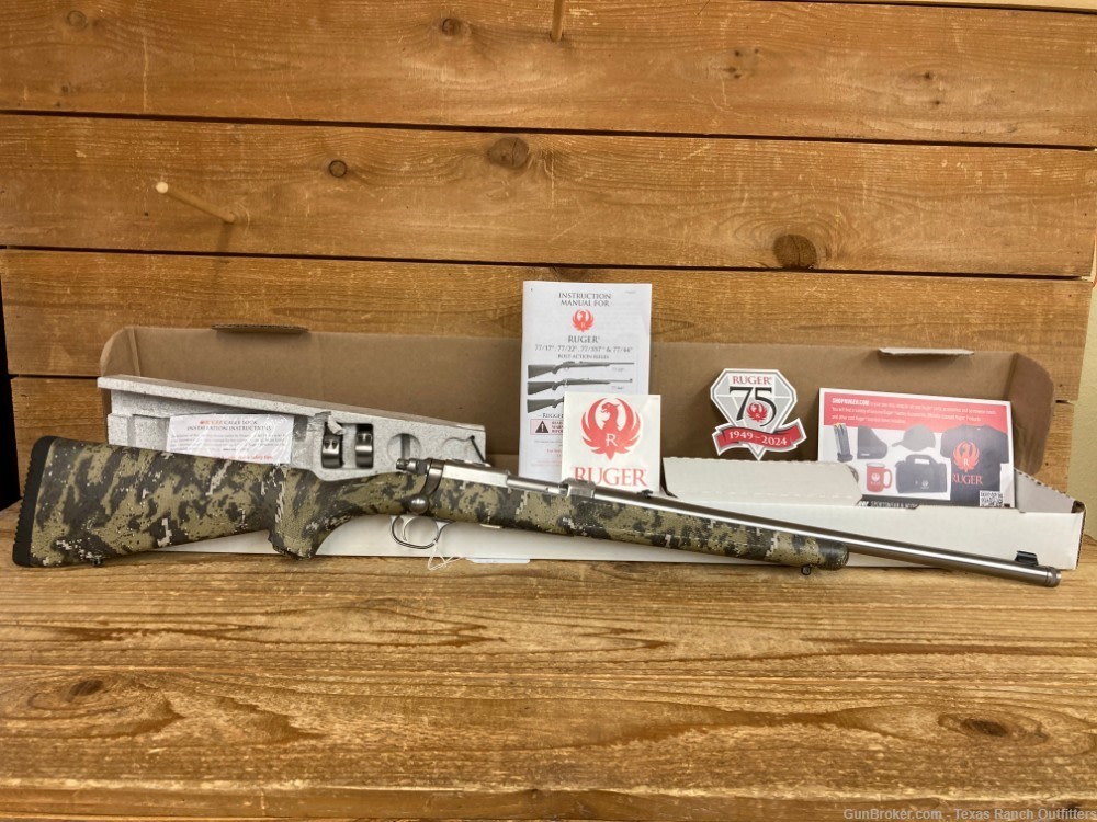 Ruger 77/357 357Mag SS/Camo Threaded-img-6