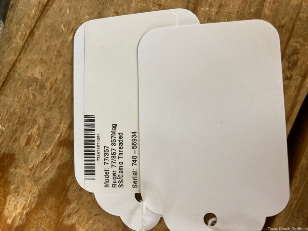 Ruger 77/357 357Mag SS/Camo Threaded-img-7