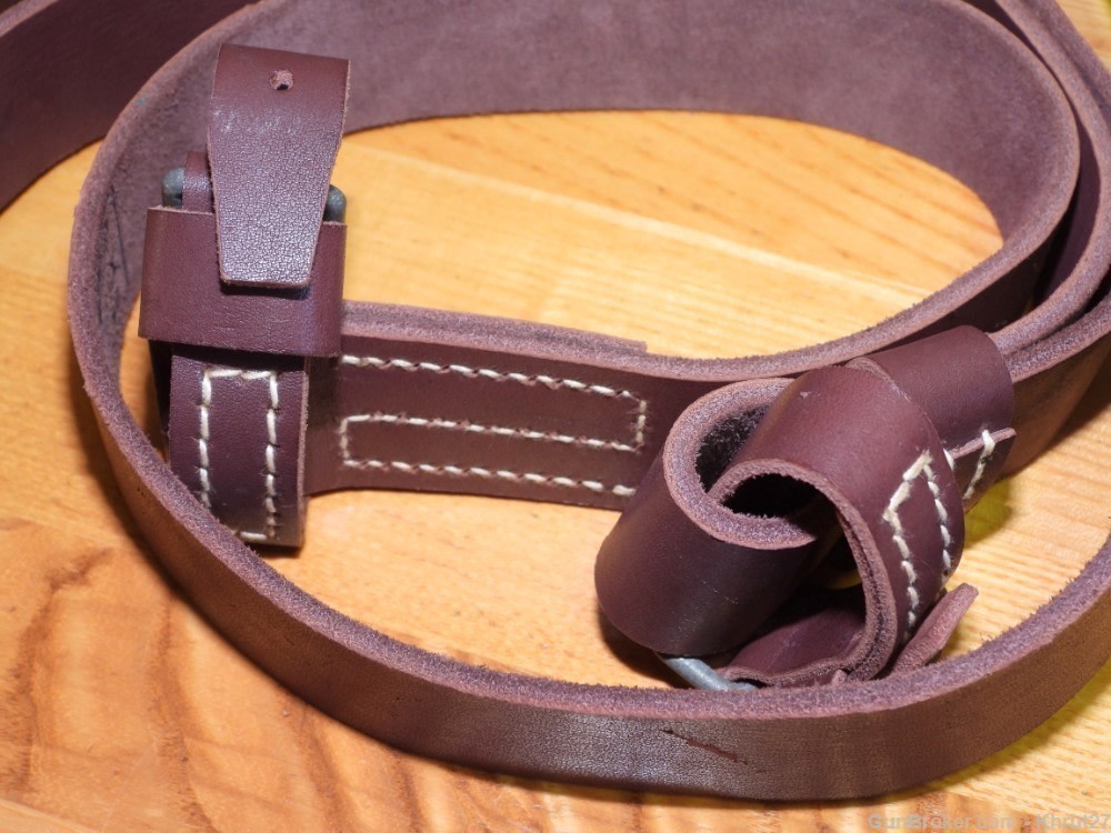 Vintage Soviet 91/30 Leather Rifle Sling Assy.-img-9