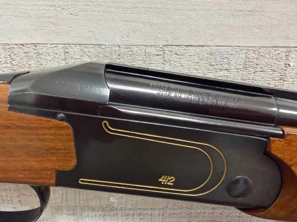 VALMET 412 20 GAUGE OVER UNDER MADE IN FINLAND 28" BARRELS FIXED CHOKE-img-6
