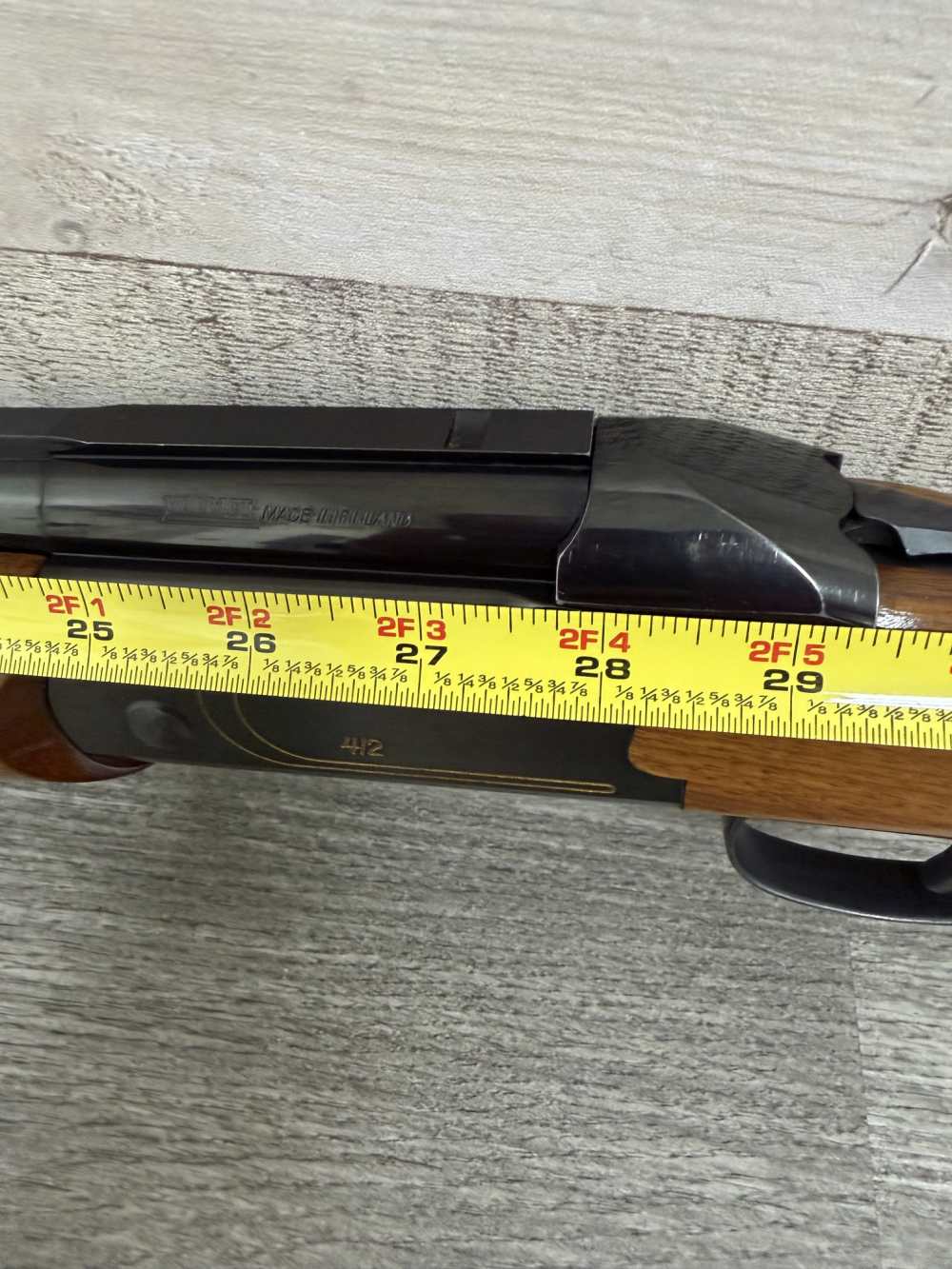 VALMET 412 20 GAUGE OVER UNDER MADE IN FINLAND 28" BARRELS FIXED CHOKE-img-49