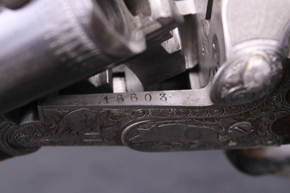 Classic Suhl German Emil Kerner Anson & Deeley Drilling 16GA / 6.3x58R-img-46