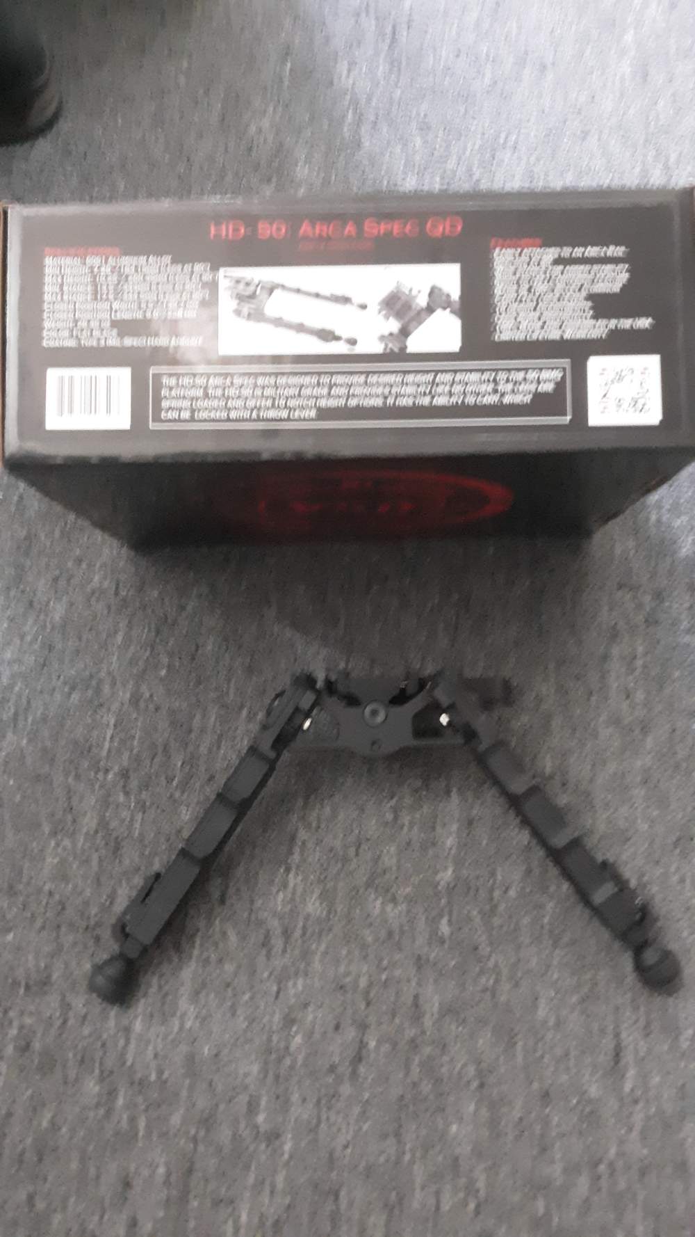 Accu-Tac HP-50 Arca spec Bipod like new condition-img-5