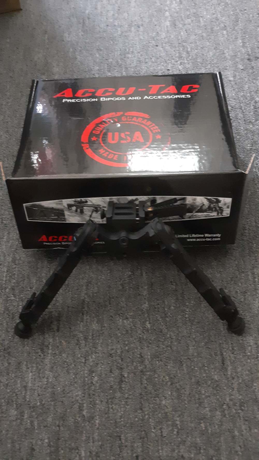 Accu-Tac HP-50 Arca spec Bipod like new condition-img-4