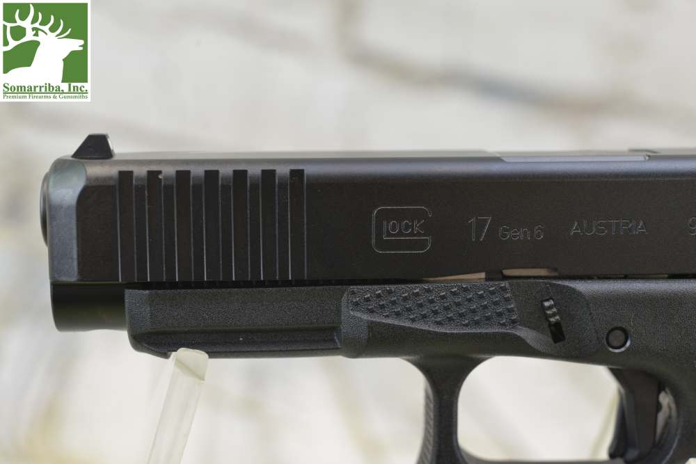 Glock P61750203 G17 Gen6 Full Size 9mm Luger 17+1 4.49" Black GMB Barrel-img-2