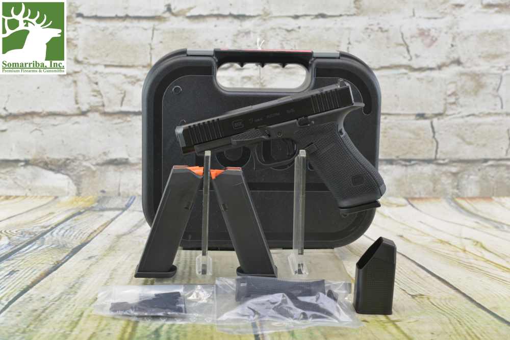 Glock P61750203 G17 Gen6 Full Size 9mm Luger 17+1 4.49" Black GMB Barrel-img-10
