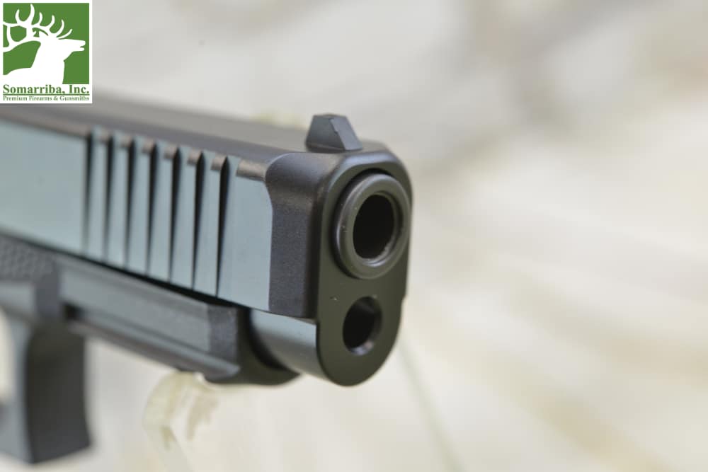 Glock P61750203 G17 Gen6 Full Size 9mm Luger 17+1 4.49" Black GMB Barrel-img-6