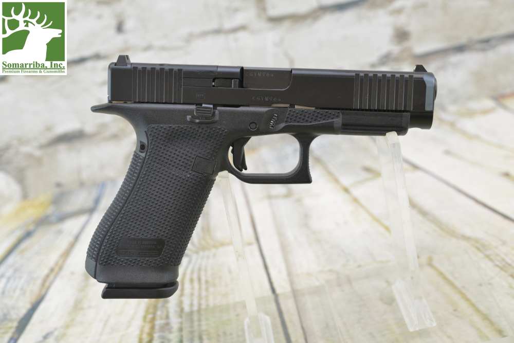 Glock P61750203 G17 Gen6 Full Size 9mm Luger 17+1 4.49" Black GMB Barrel-img-3
