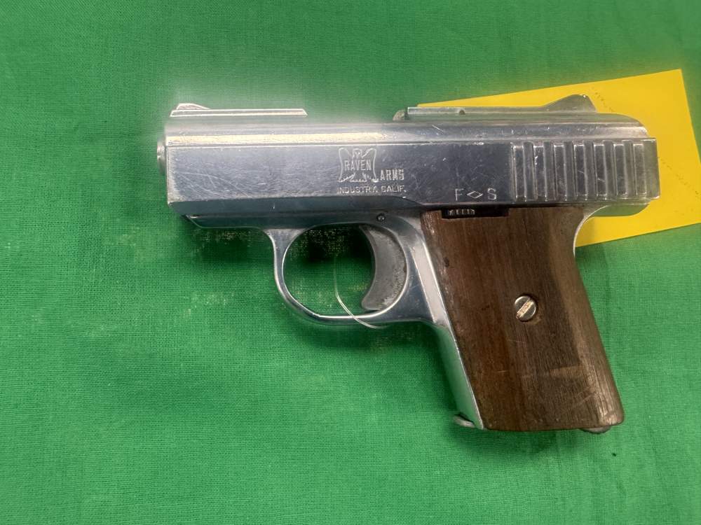 Raven Arms P-25 P25 25auto Chrome / Wood Variant-img-0