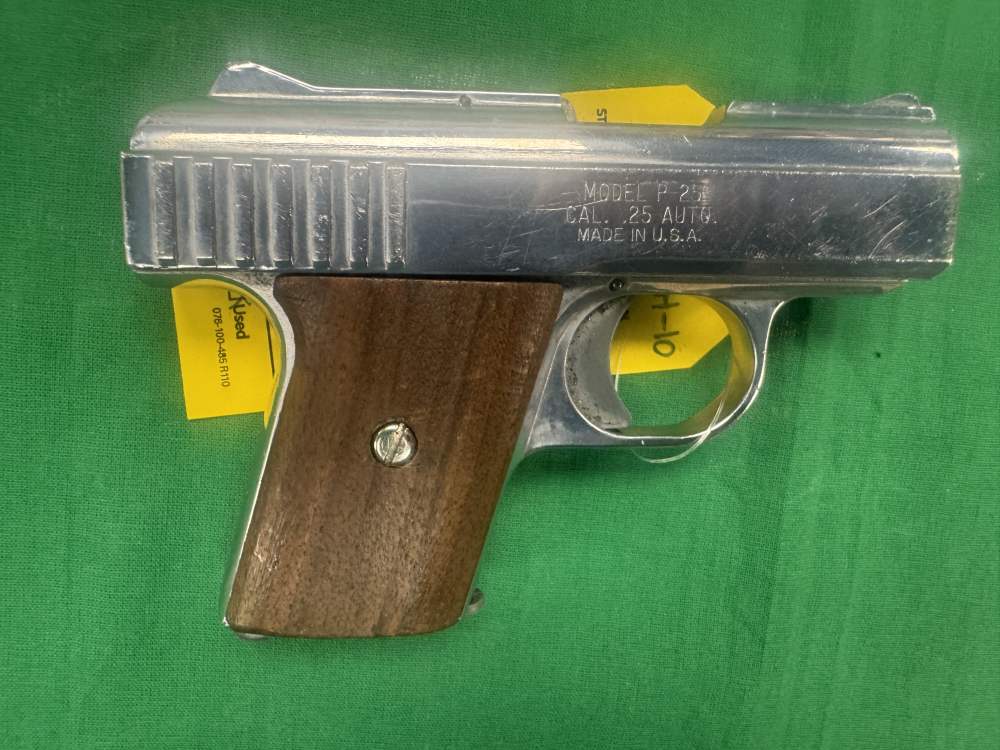 Raven Arms P-25 P25 25auto Chrome / Wood Variant-img-1