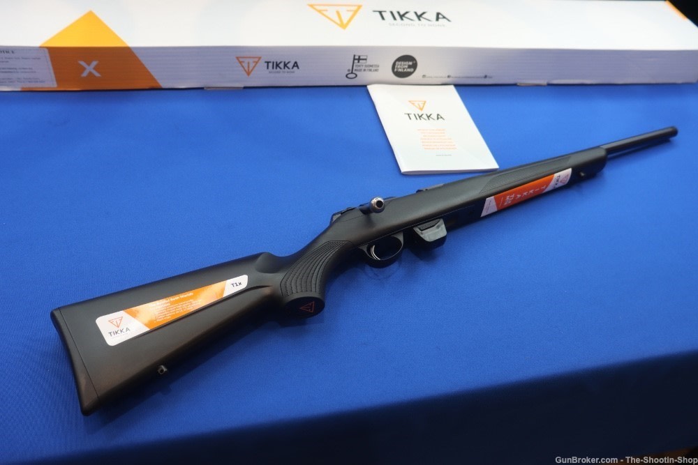 Tikka Model T1X Rifle BUSA MTR 22LR 20" THREADED 10RD 22 LR New BA TB BLK-img-0