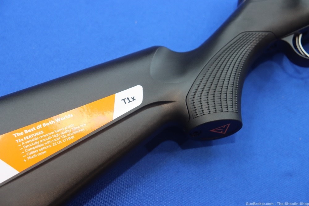 Tikka Model T1X Rifle BUSA MTR 22LR 20" THREADED 10RD 22 LR New BA TB BLK-img-2