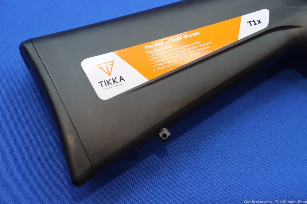 Tikka Model T1X Rifle BUSA MTR 22LR 20" THREADED 10RD 22 LR New BA TB BLK-img-1