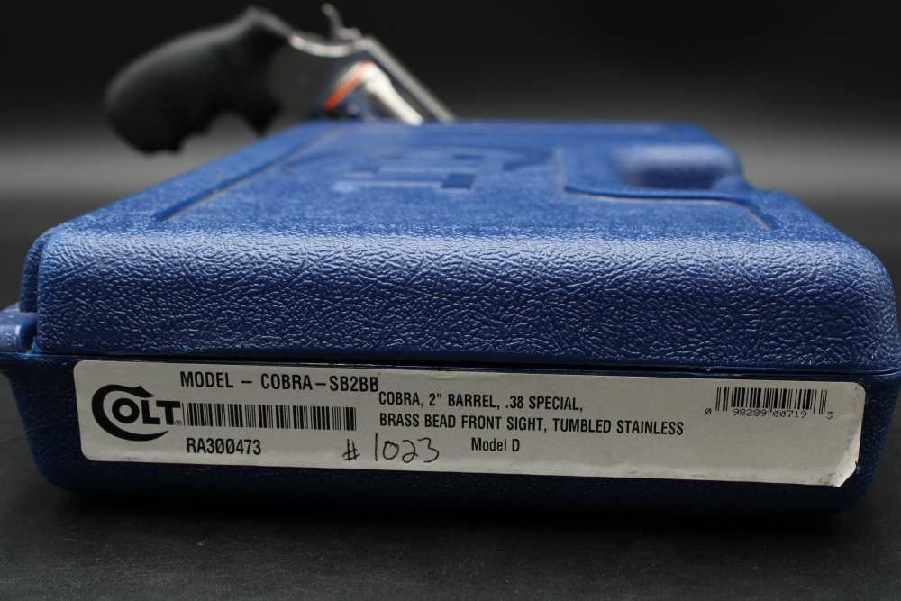 Colt Cobra .38 Special +P Snub Nose Revolver 2" Stainless Steel DA/SA-img-22