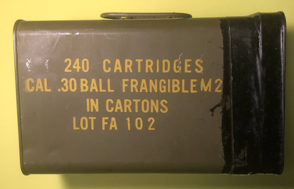 240 Ctgs. CAL. .30 Ball Frangible M2 In Cartons-img-0