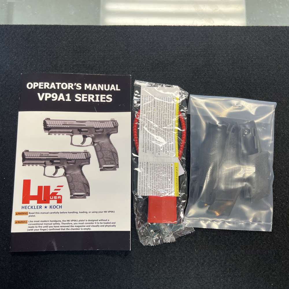 Heckler & Koch VP9F OR 9MM 4.5’’BRL Used W/Box & Extras! -img-40