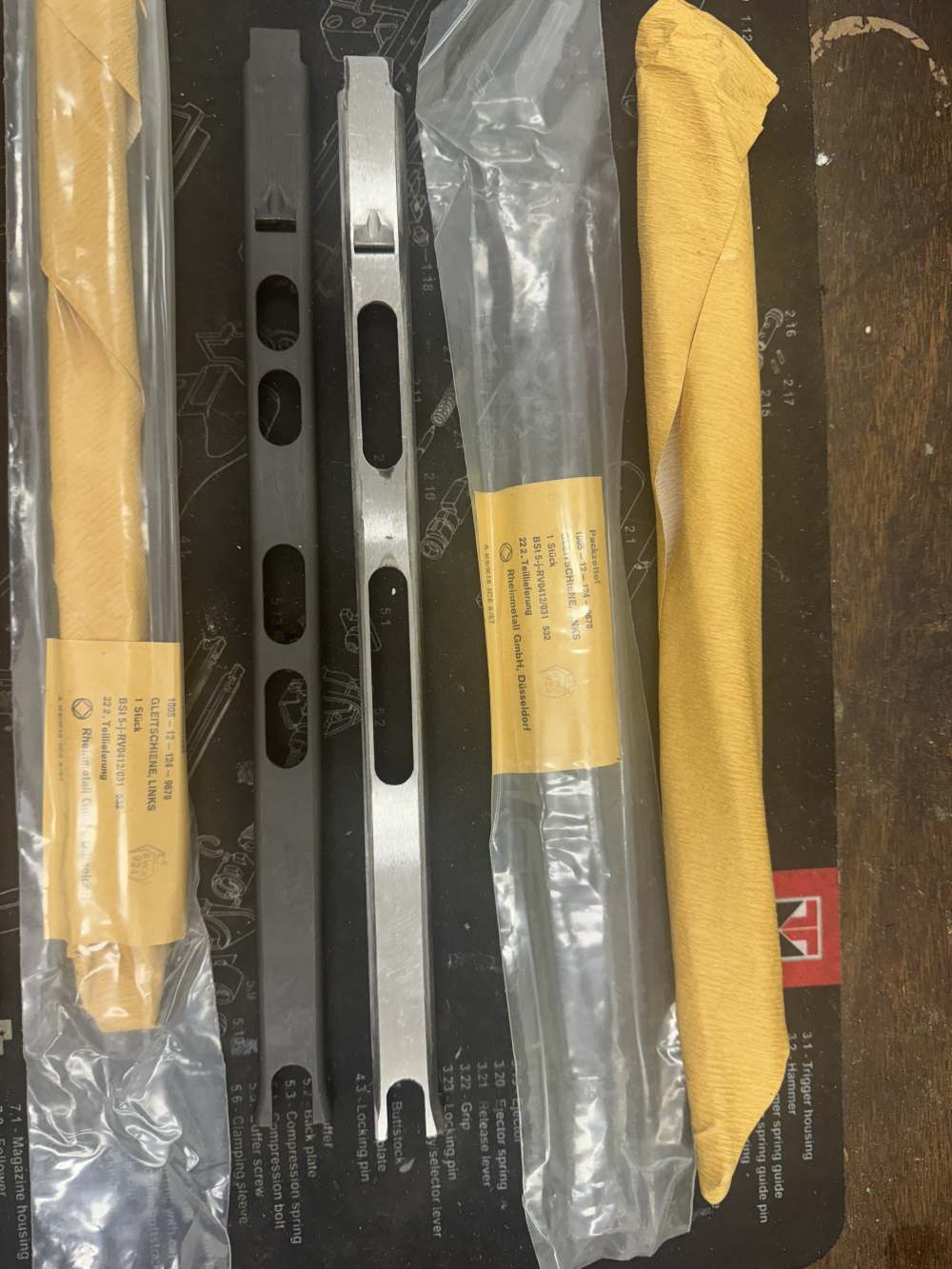 New German MG42 Bolt Rail Set-img-3