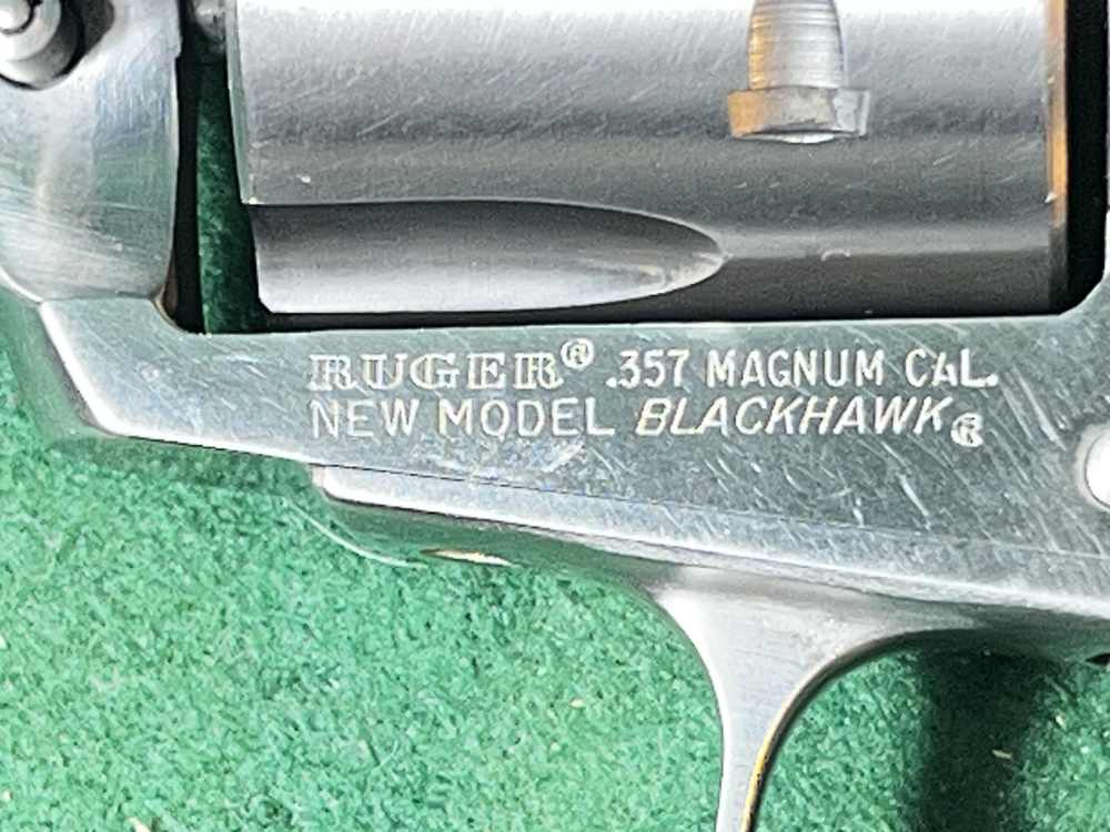Ruger New Model Blackhawk Stainless 6.5” .357 Mag-img-3