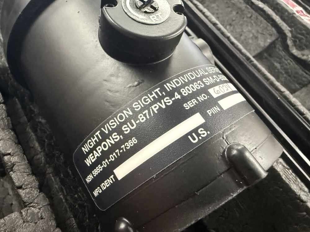 Vintage Crew Served Weapon NV scope + extra lense TVS-5 + PVS-4-img-3