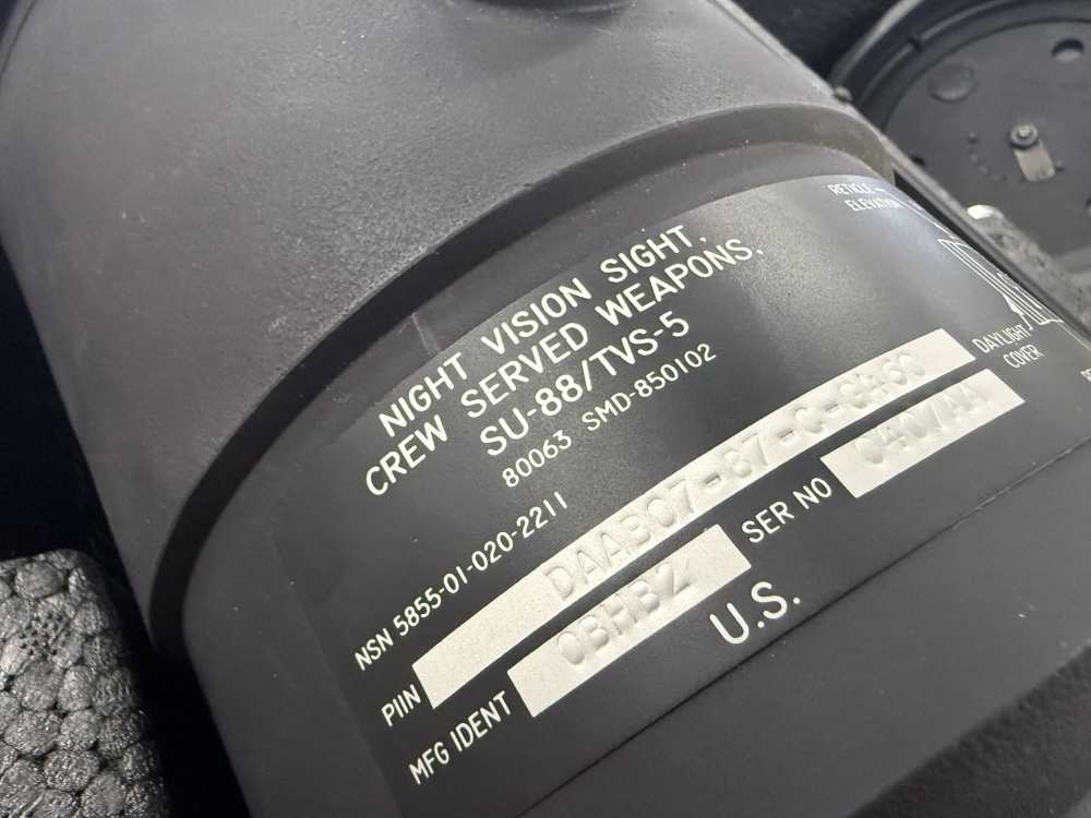 Vintage Crew Served Weapon NV scope + extra lense TVS-5 + PVS-4-img-1