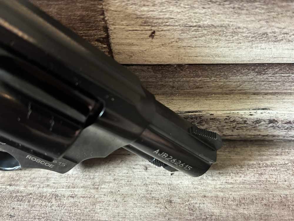 NIB HERITAGE ROSCOE 38SPL 2" FIXED BLACK WOOD In stock and ready to ship-img-7