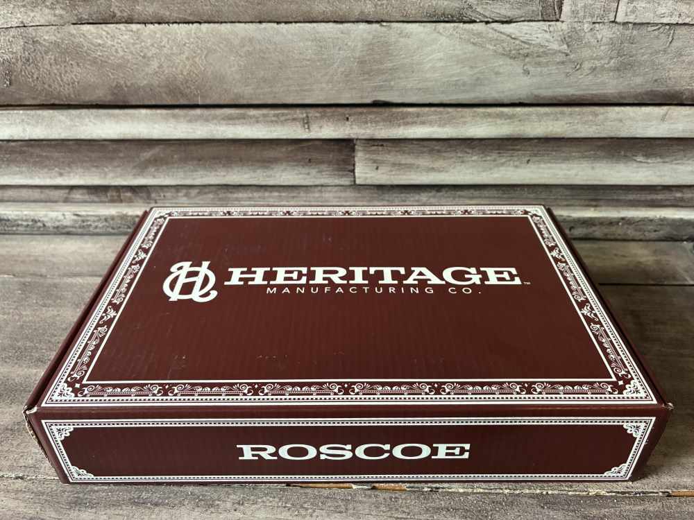 NIB HERITAGE ROSCOE 38SPL 2" FIXED BLACK WOOD In stock and ready to ship-img-1