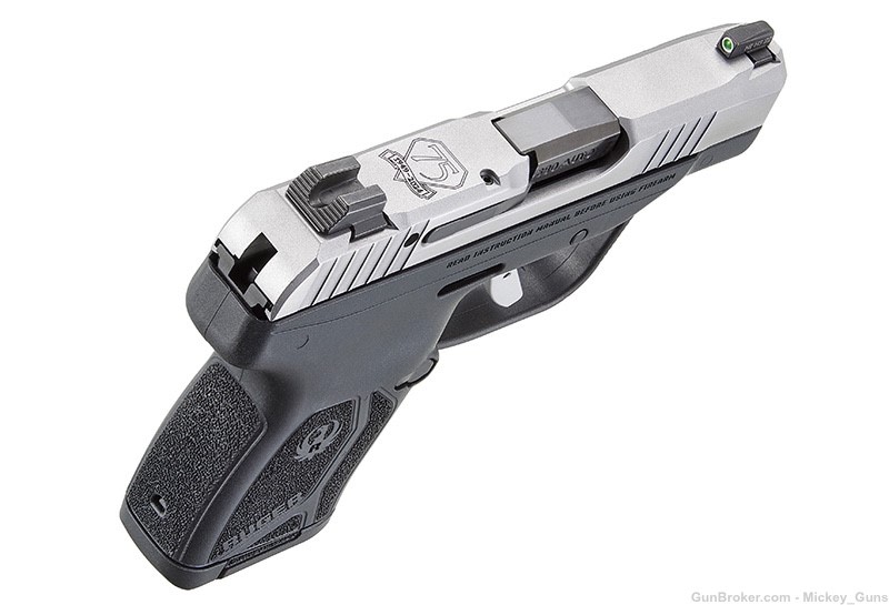 LCP Max 75th ANV, .380 Auto, 2.8" Barrel, Tritium Sights, Stainless/Black-img-1