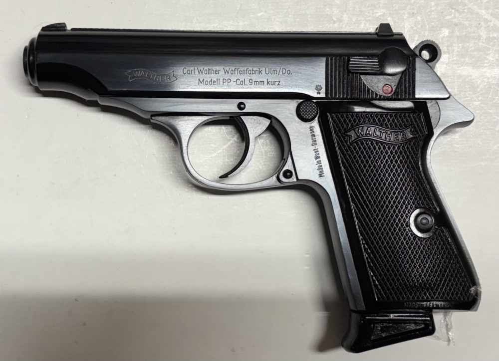 Walther Model PP 9mmKurz (.380acp) Mfg. 1969 C&R-img-0