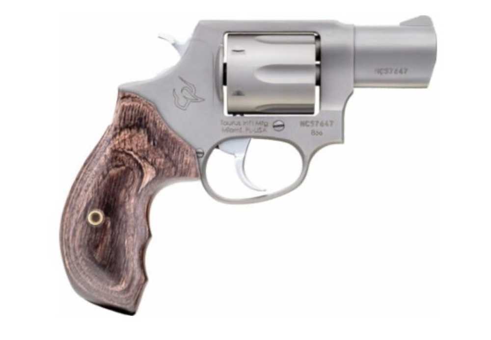 NIB Taurus TAURUS 856 38SPL 2" FS 6-SH STAINLESS WALNUT IN STOCK-img-0