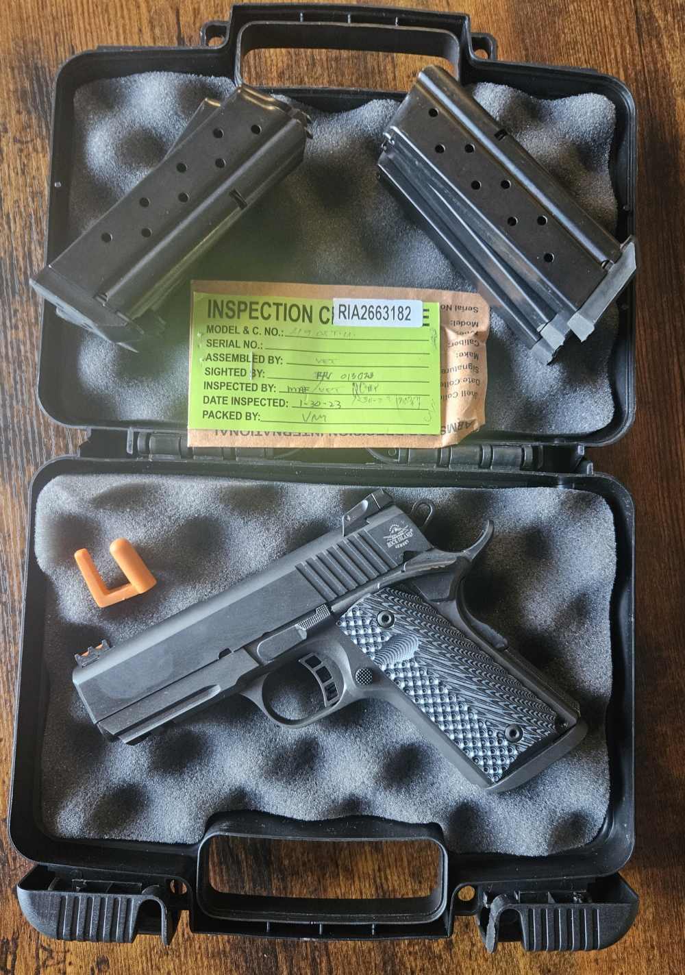 TAC Ultra CS 9MM 8rd with 6 magazines-img-0