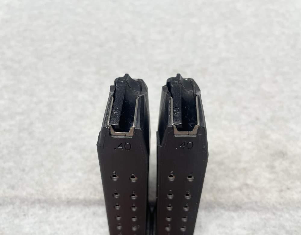 GLOCK 22 35 .40 S&W Magazines Factory 15 Round 40 Cal GEN3 2 QTY-img-3