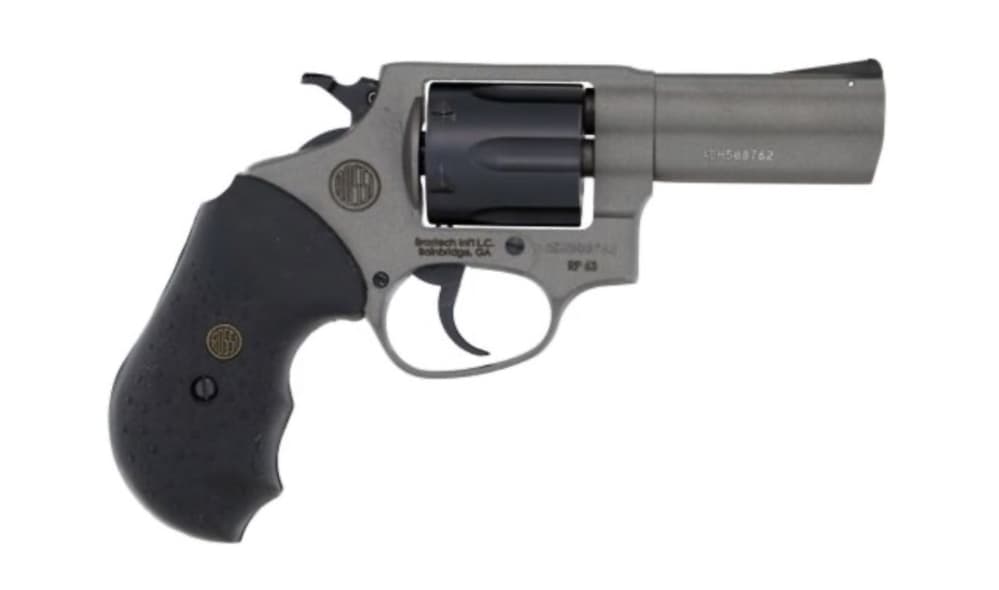 NIB ROSSI RP63 357MAG 3" TUNGSTEN CERAKOTE 6-SH RUBBER IN STOCK-img-0
