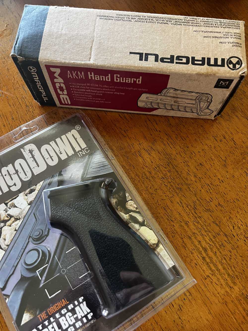 Ak 47 AKM Ak 74 magpul handguard and tango down battle grip-img-0