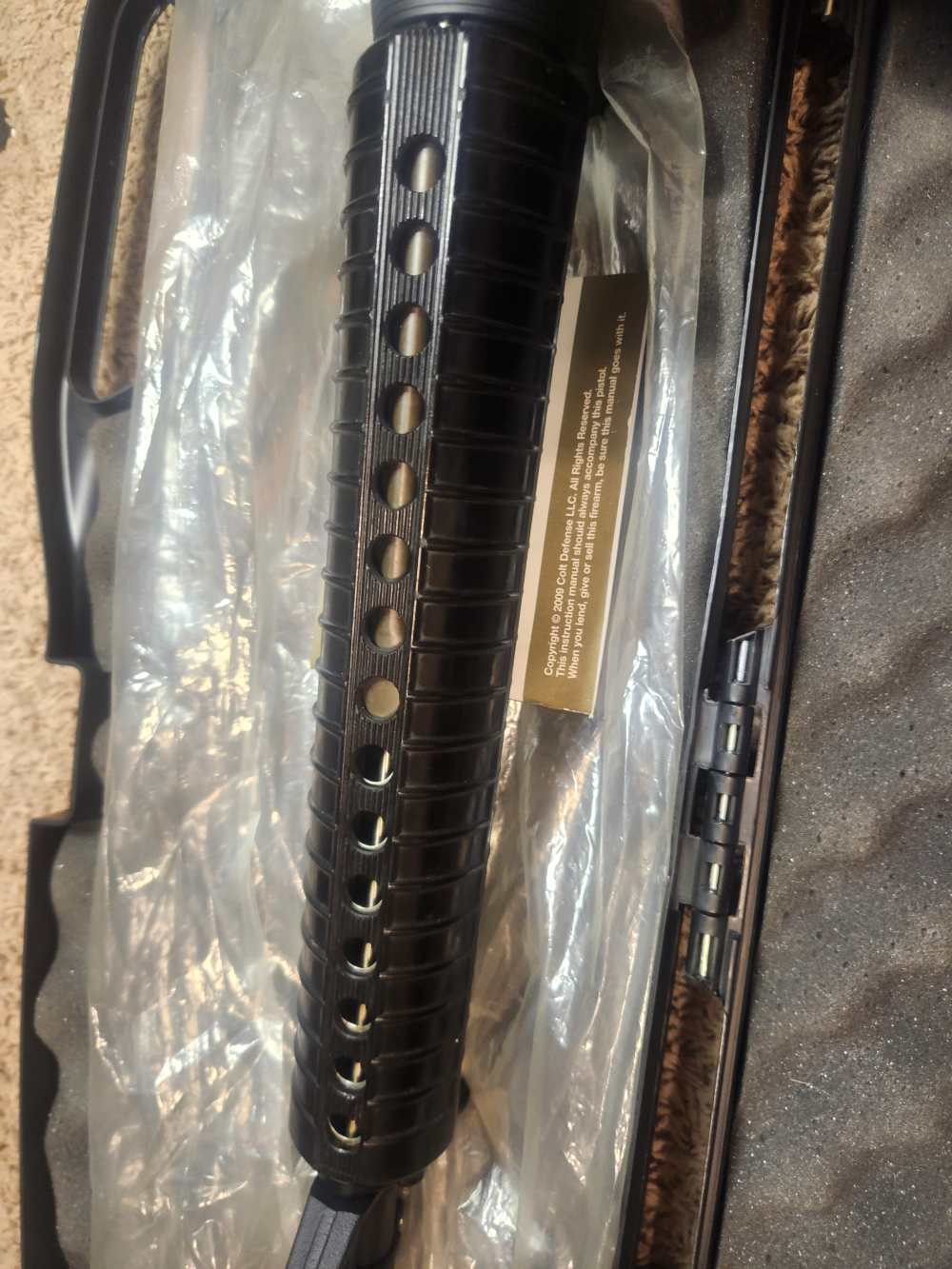 Colt Ar-15 A2 Hbar Sporter like New with hard case, manual-img-22