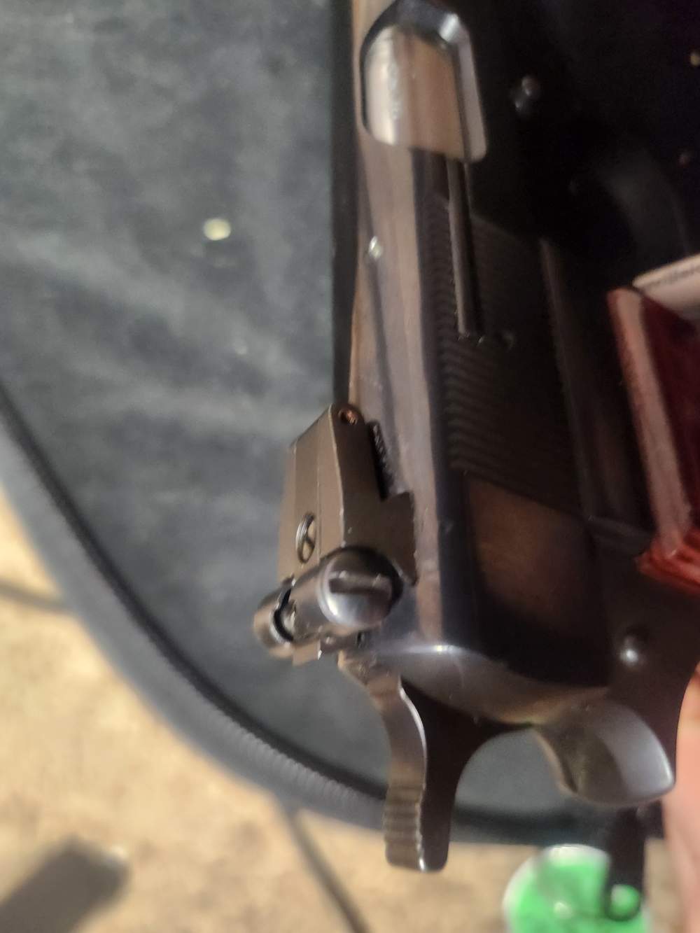 NICE C Series 1973 Browning Hi power Factory Target Sights with Pouch-img-4