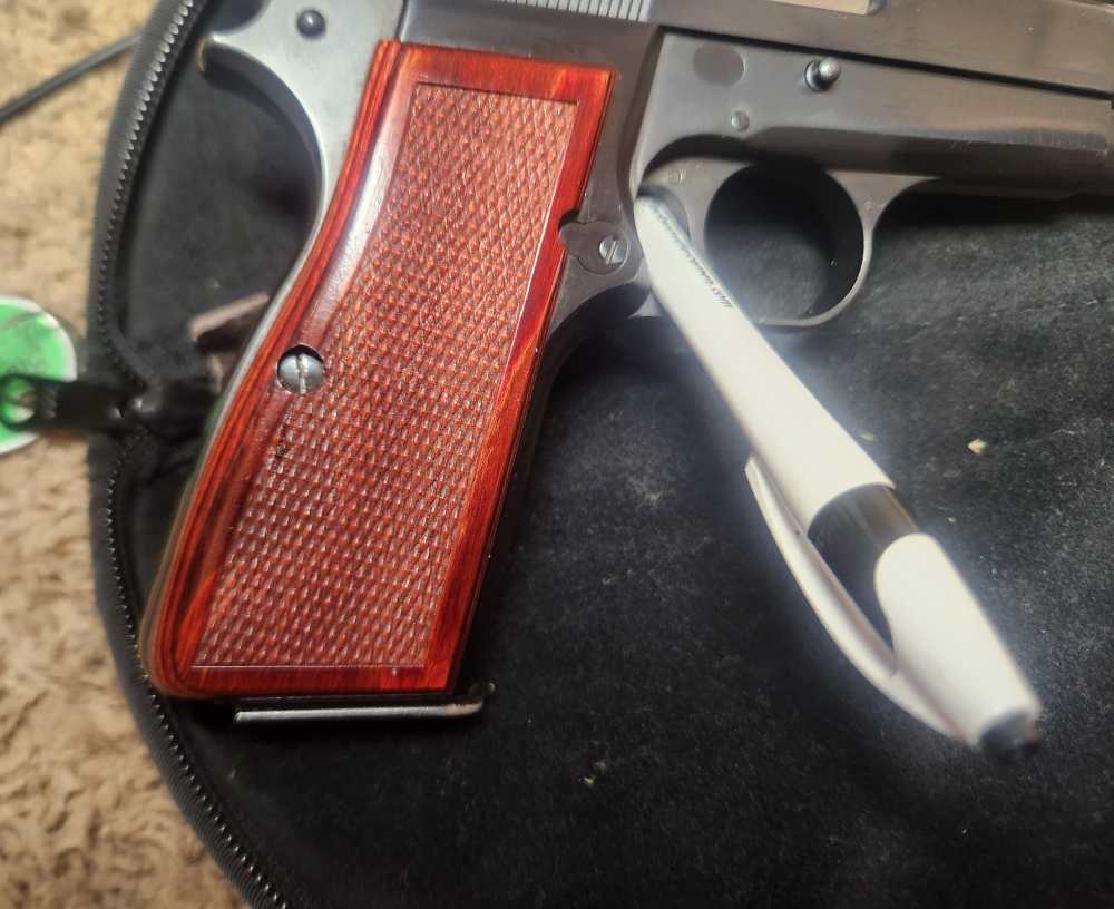 NICE C Series 1973 Browning Hi power Factory Target Sights with Pouch-img-5