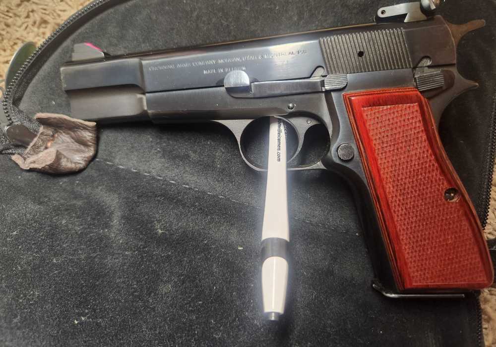 NICE C Series 1973 Browning Hi power Factory Target Sights with Pouch-img-7
