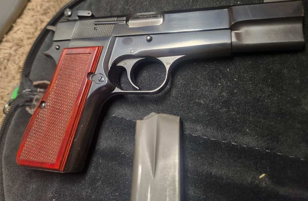 NICE C Series 1973 Browning Hi power Factory Target Sights with Pouch-img-17