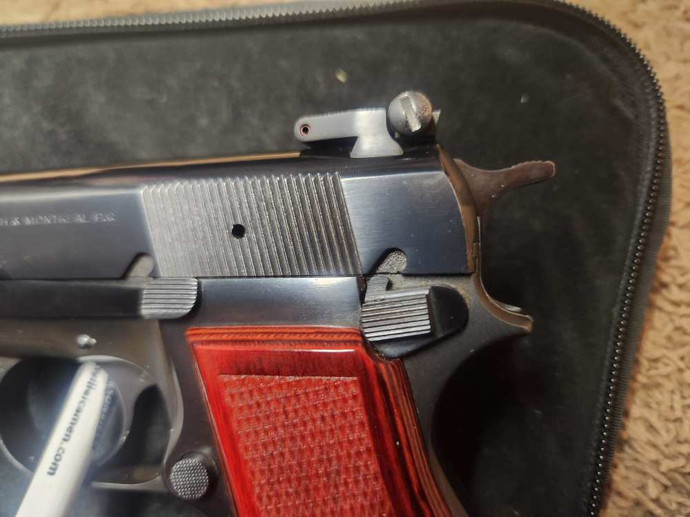 NICE C Series 1973 Browning Hi power Factory Target Sights with Pouch-img-8