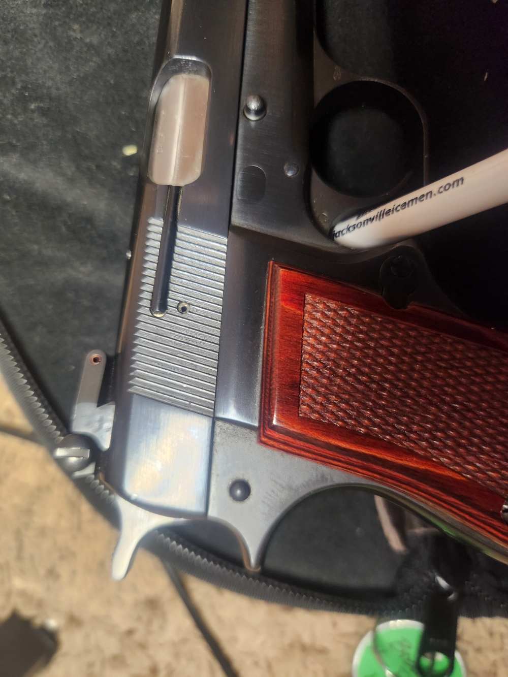 NICE C Series 1973 Browning Hi power Factory Target Sights with Pouch-img-3